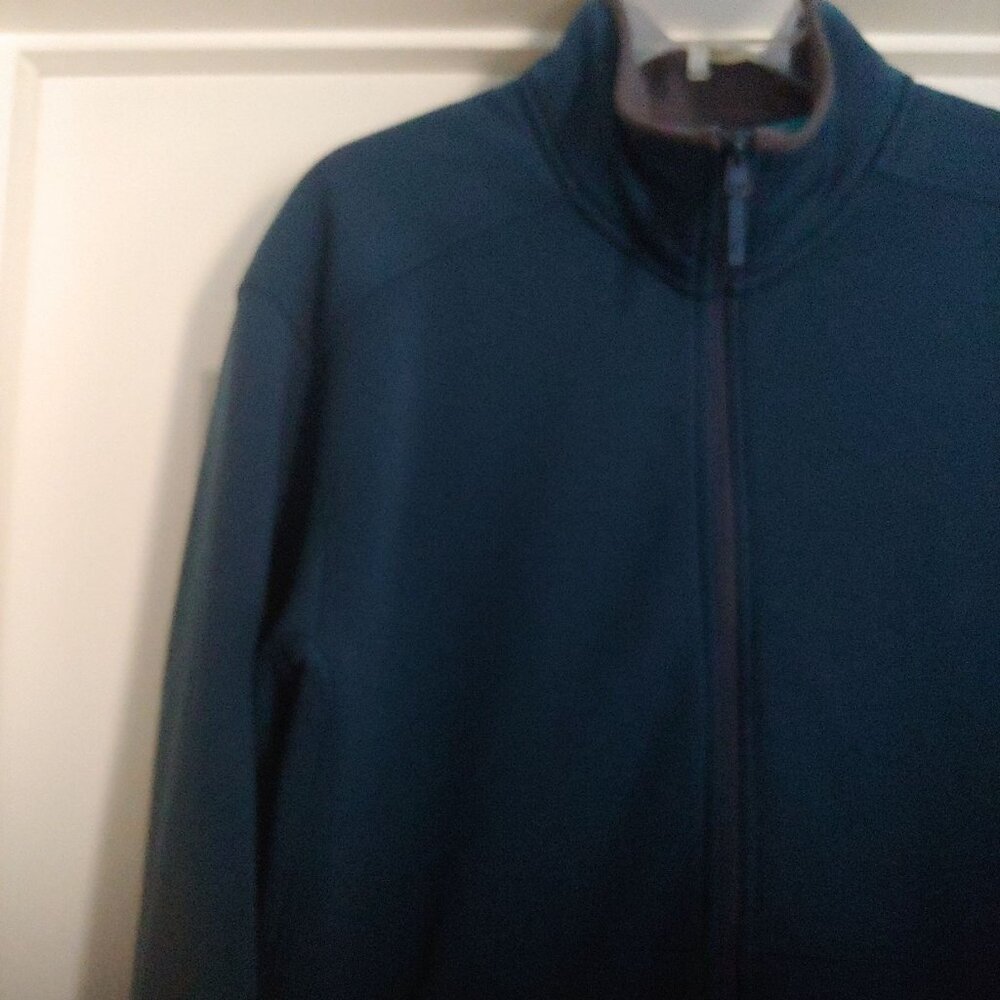 Arc'teryx Mens Teal Full Zip Teal Fleece Pullover Jacket Outdoors Athleisure XL - Picture 3 of 12